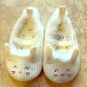 Baby Bunny Slippers/Crib Shoes